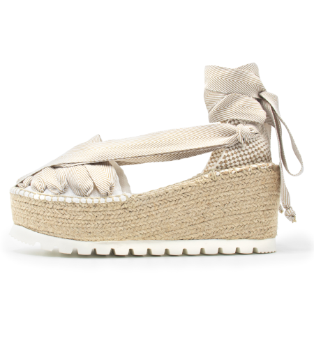 Pinxo Espadrille Espiga Sand High Platform