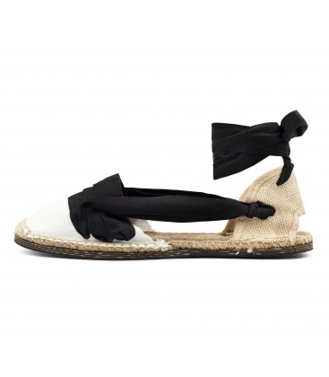 Taverner Espadrille Black Tire