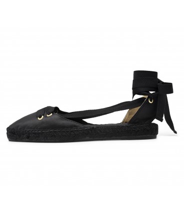 Saguntum Espadrille Total Black