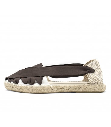 Pinxo Espadrille Elastic Band Chocolate